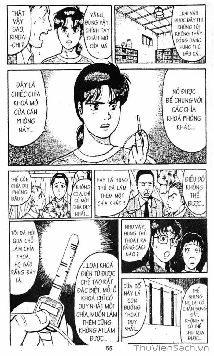 Truyện Tranh Thám Tử Kindaichi trang 4