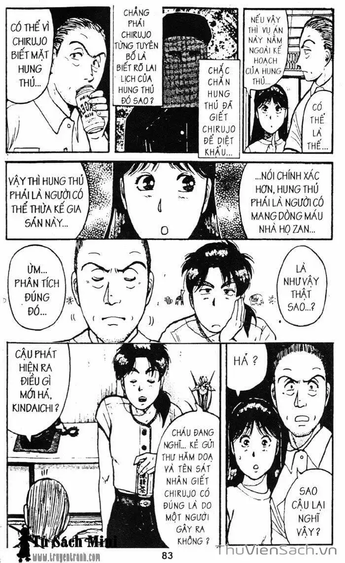 Truyện Tranh Thám Tử Kindaichi trang 4
