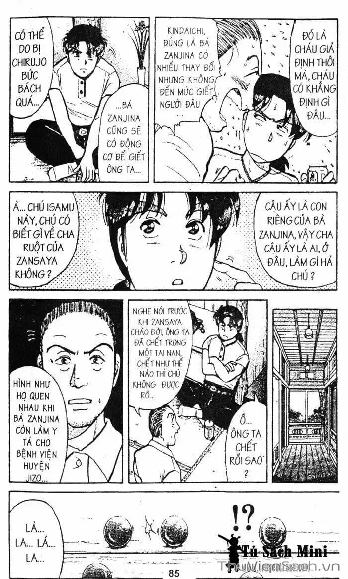 Truyện Tranh Thám Tử Kindaichi trang 4