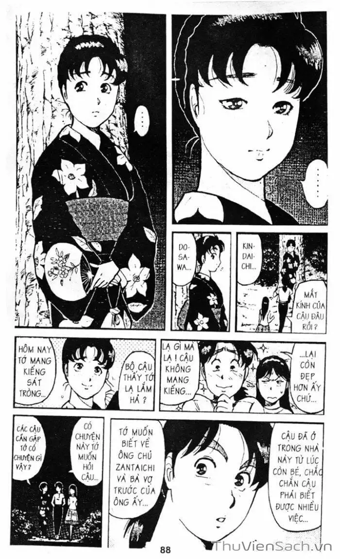 Truyện Tranh Thám Tử Kindaichi trang 4