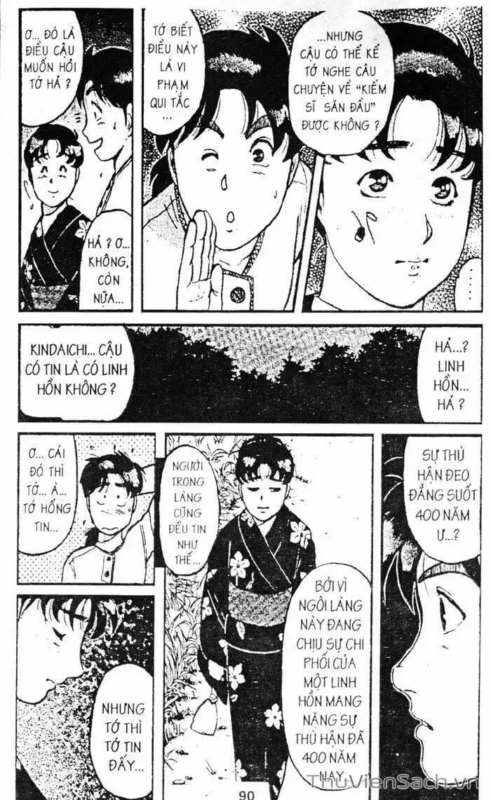 Truyện Tranh Thám Tử Kindaichi trang 4