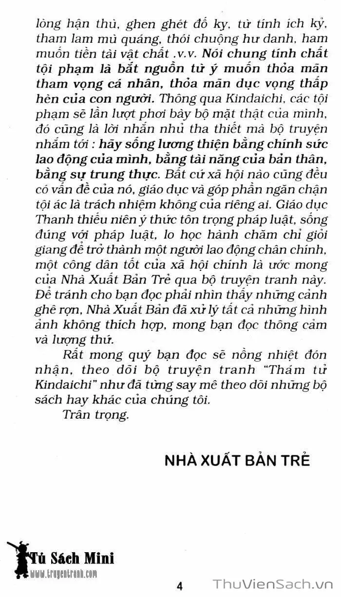 Truyện Tranh Thám Tử Kindaichi trang 4