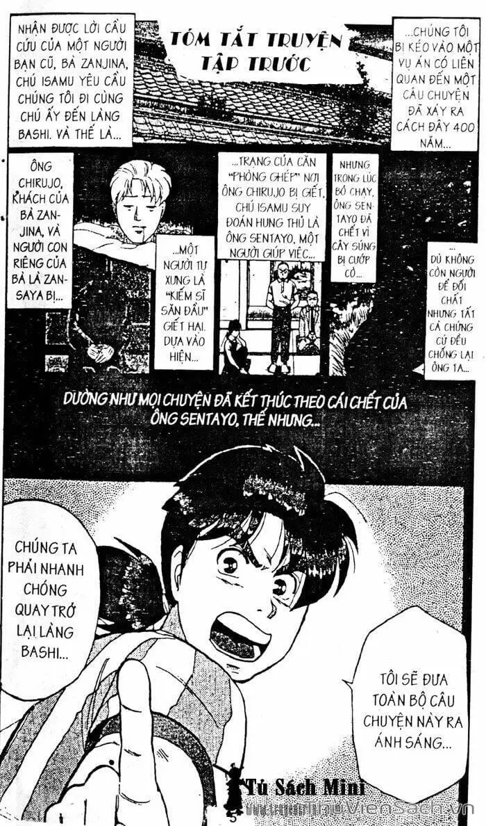 Truyện Tranh Thám Tử Kindaichi trang 4