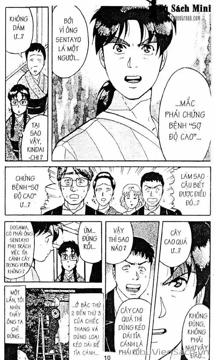 Truyện Tranh Thám Tử Kindaichi trang 4