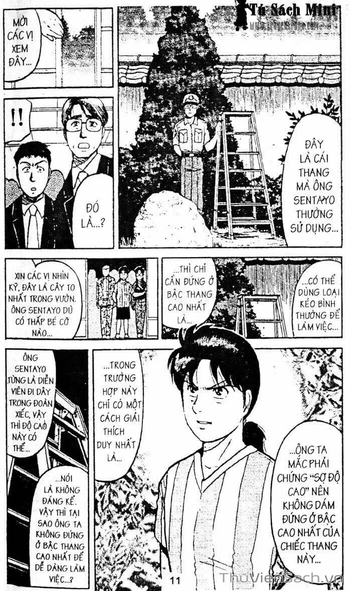 Truyện Tranh Thám Tử Kindaichi trang 4