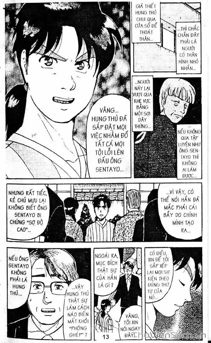 Truyện Tranh Thám Tử Kindaichi trang 4