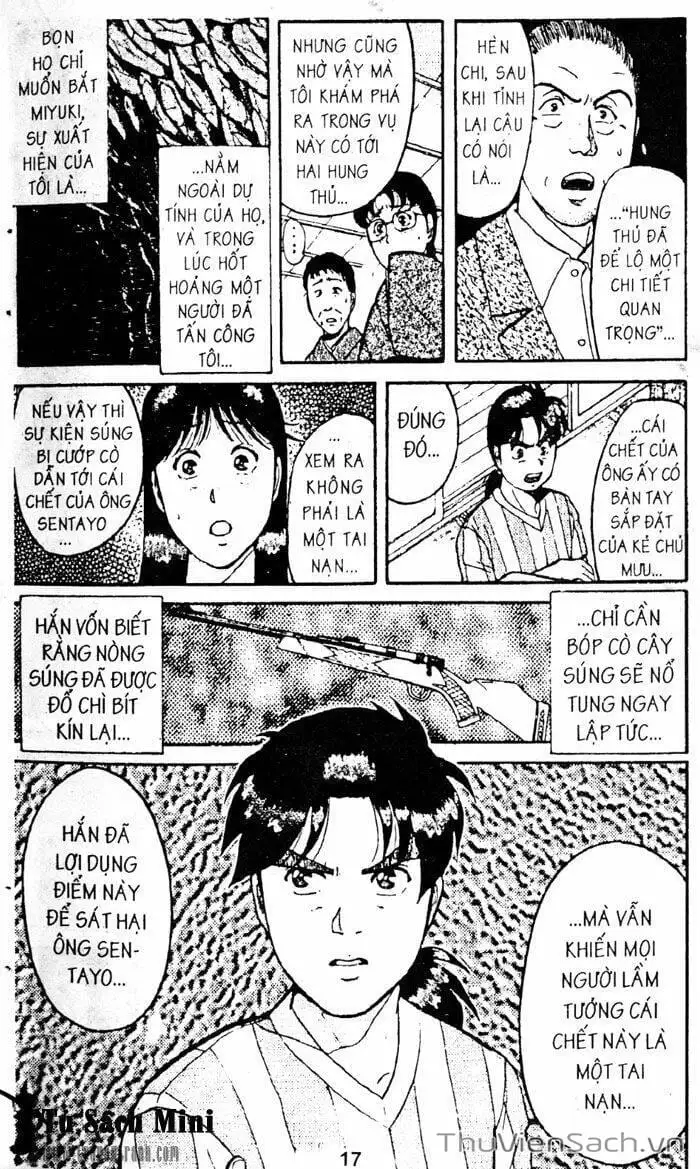 Truyện Tranh Thám Tử Kindaichi trang 4