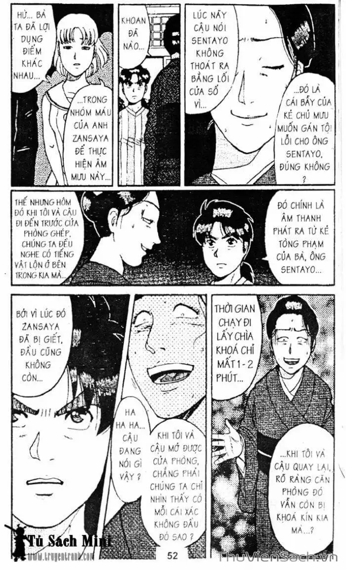Truyện Tranh Thám Tử Kindaichi trang 4