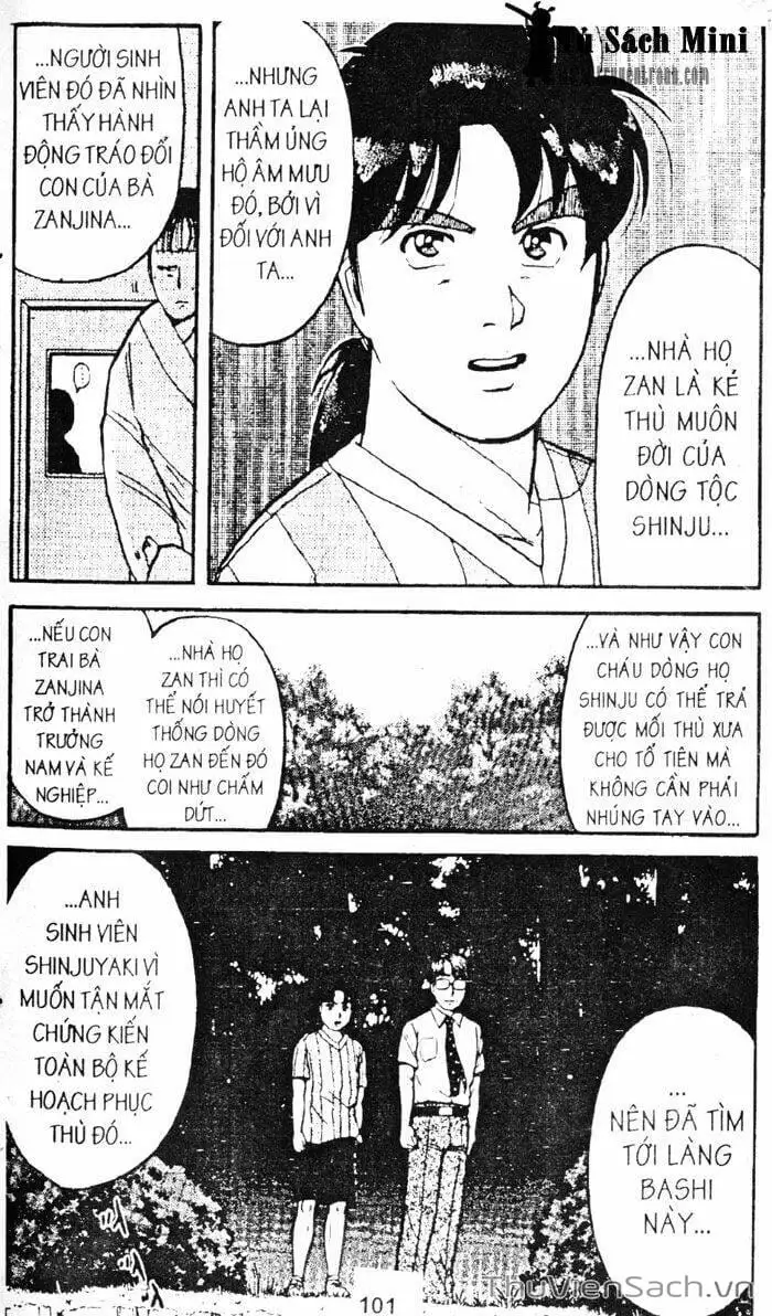 Truyện Tranh Thám Tử Kindaichi trang 4