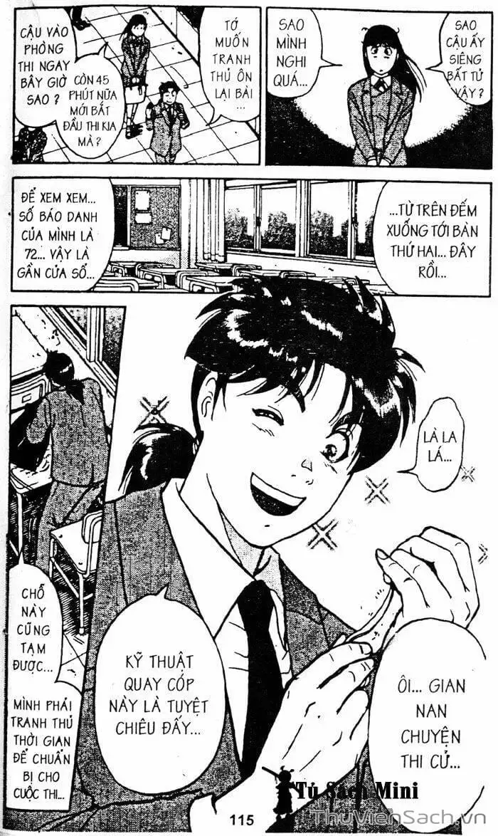 Truyện Tranh Thám Tử Kindaichi trang 4
