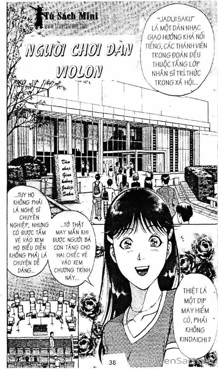 Truyện Tranh Thám Tử Kindaichi trang 4