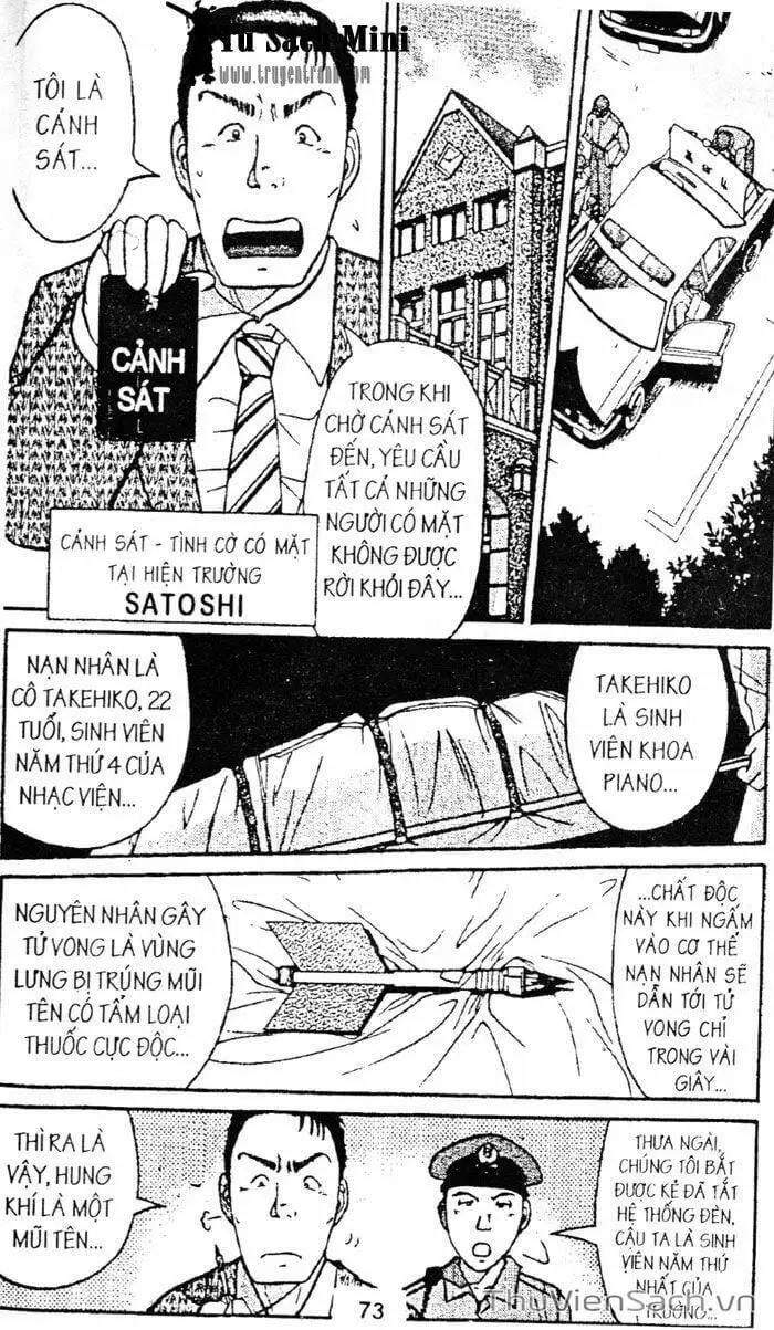 Truyện Tranh Thám Tử Kindaichi trang 4