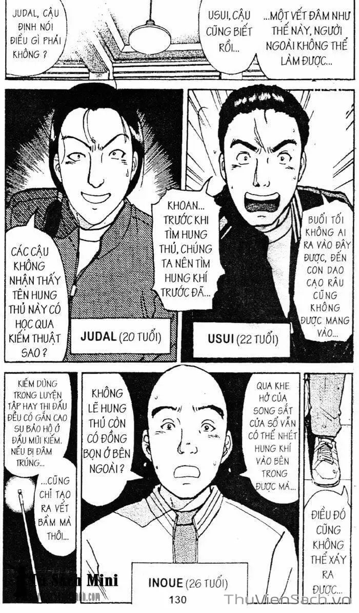 Truyện Tranh Thám Tử Kindaichi trang 4