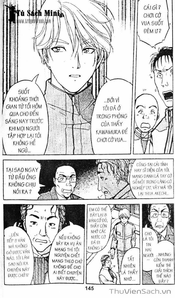 Truyện Tranh Thám Tử Kindaichi trang 4