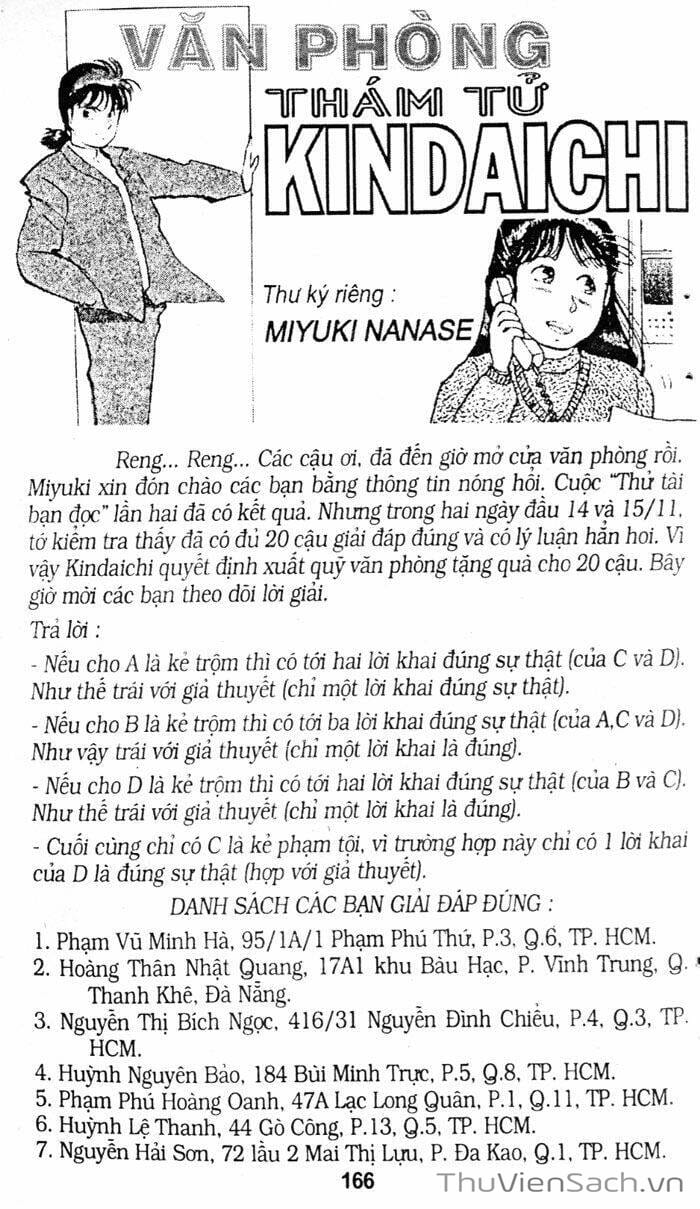 Truyện Tranh Thám Tử Kindaichi trang 2383