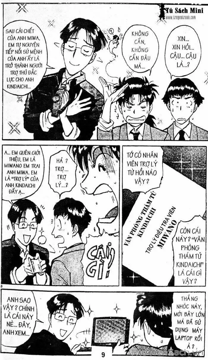 Truyện Tranh Thám Tử Kindaichi trang 4