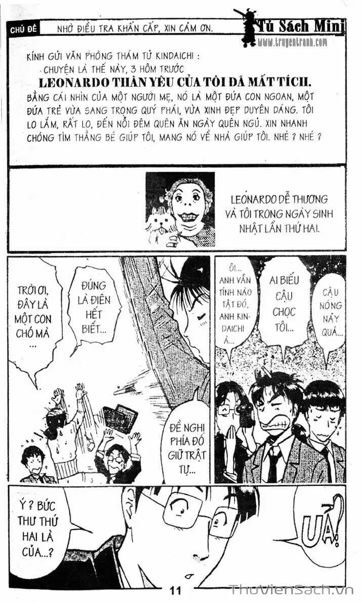 Truyện Tranh Thám Tử Kindaichi trang 4