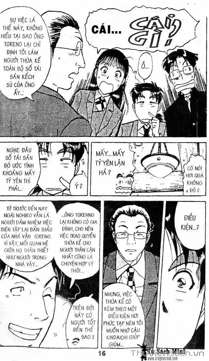 Truyện Tranh Thám Tử Kindaichi trang 4