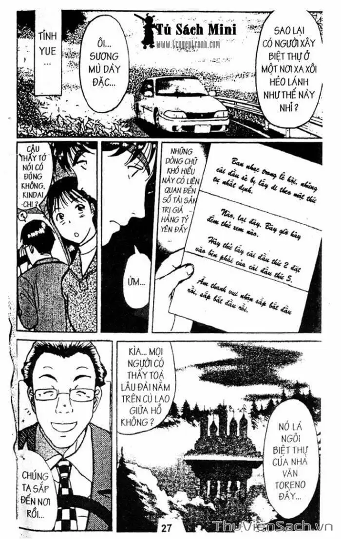 Truyện Tranh Thám Tử Kindaichi trang 4
