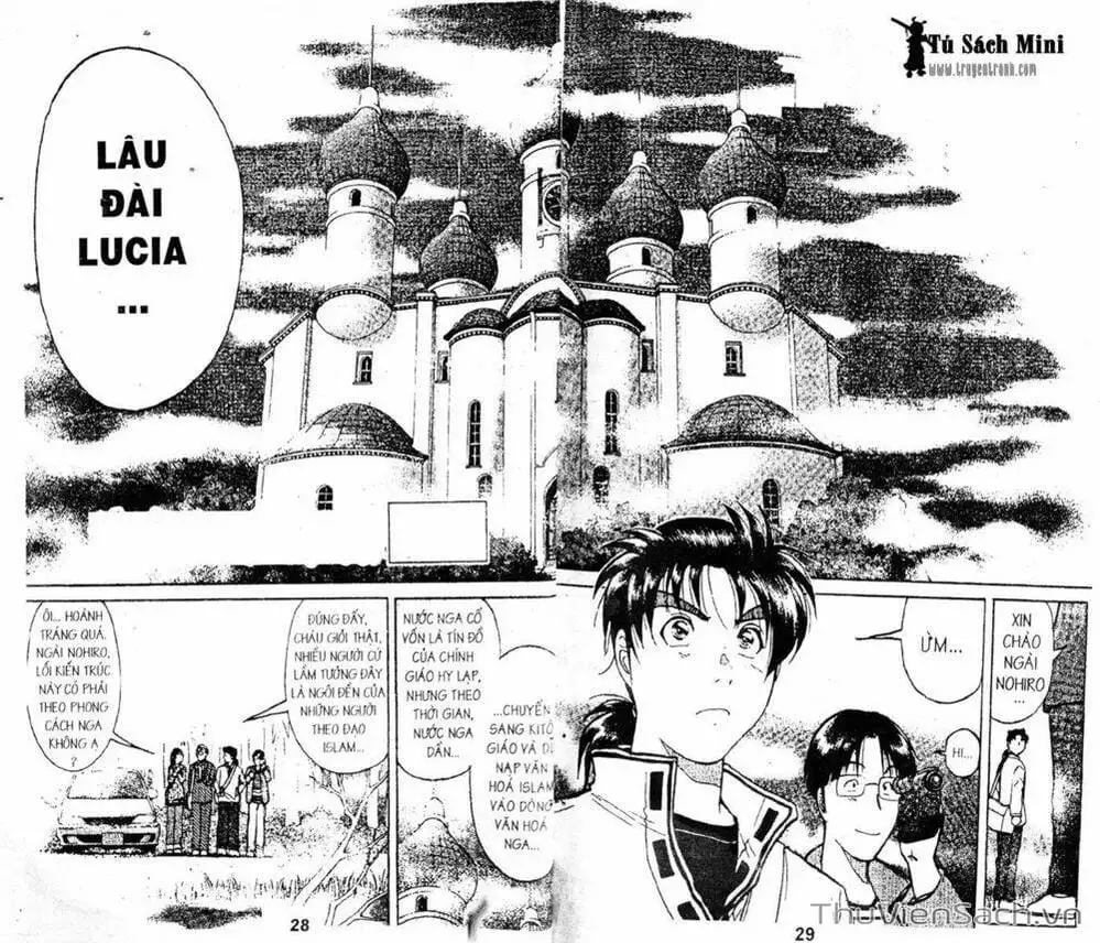 Truyện Tranh Thám Tử Kindaichi trang 4