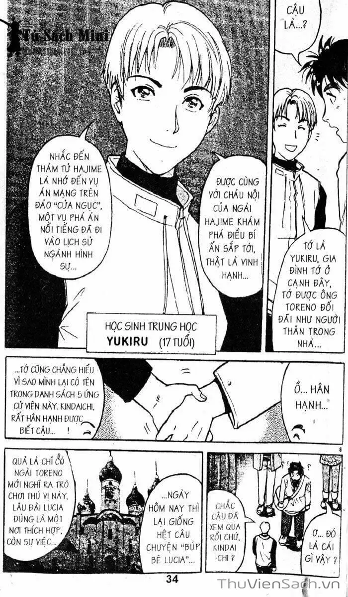 Truyện Tranh Thám Tử Kindaichi trang 4