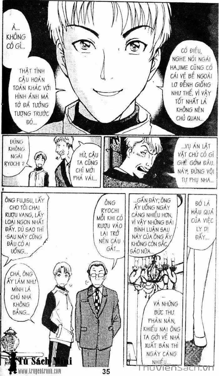 Truyện Tranh Thám Tử Kindaichi trang 4