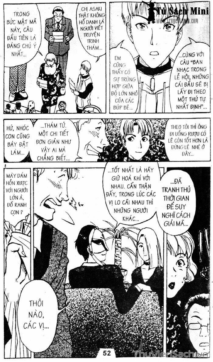 Truyện Tranh Thám Tử Kindaichi trang 4