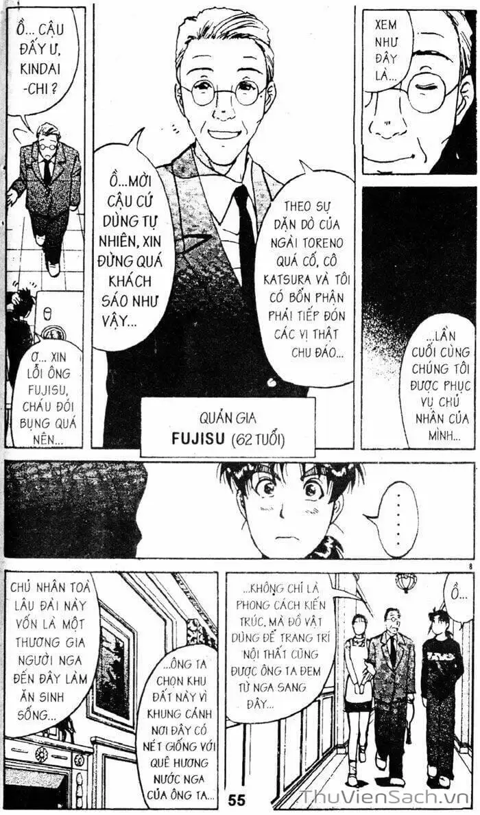 Truyện Tranh Thám Tử Kindaichi trang 4