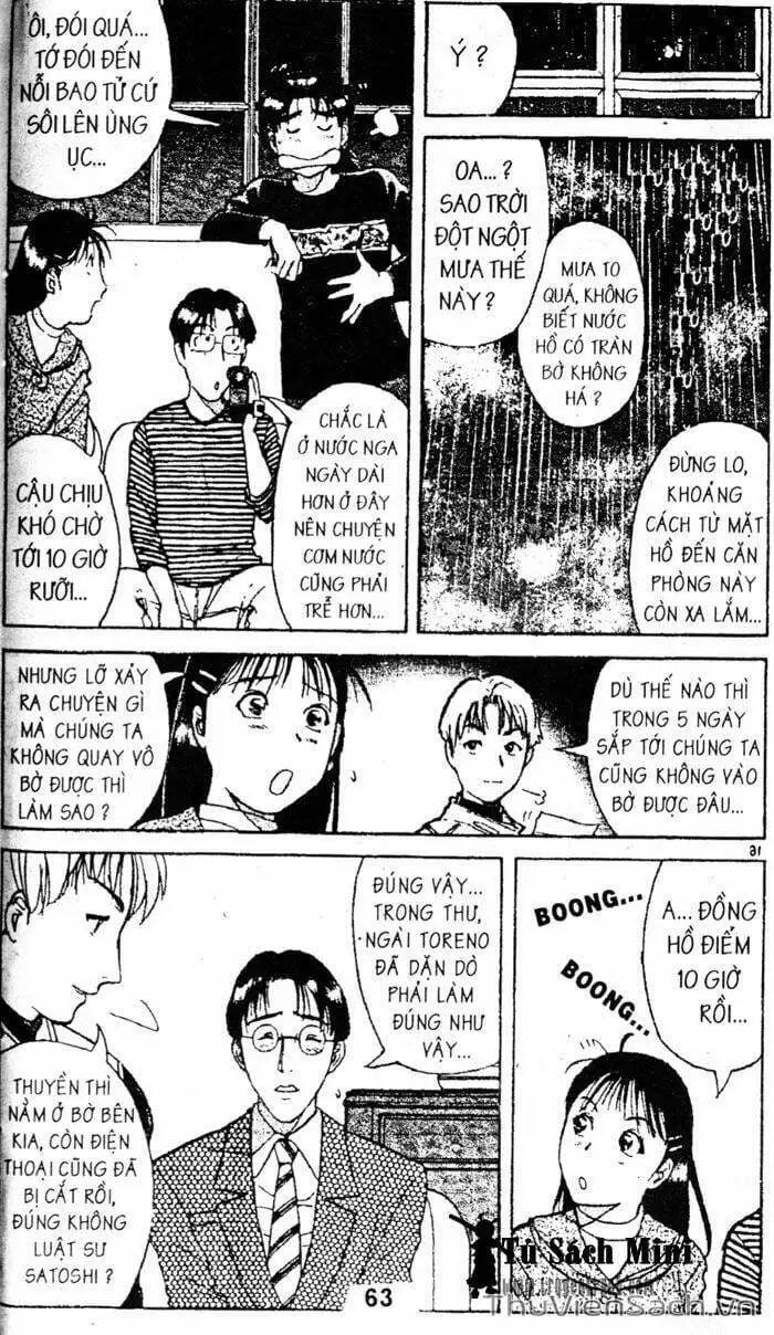 Truyện Tranh Thám Tử Kindaichi trang 4
