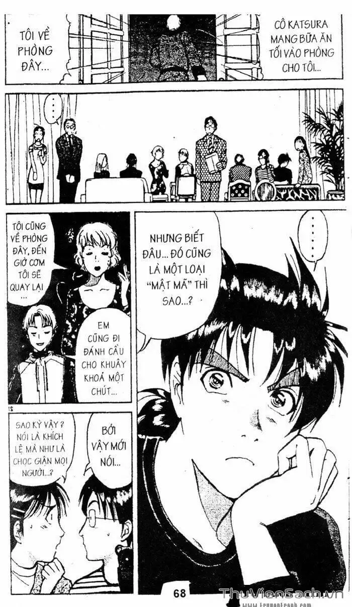 Truyện Tranh Thám Tử Kindaichi trang 4