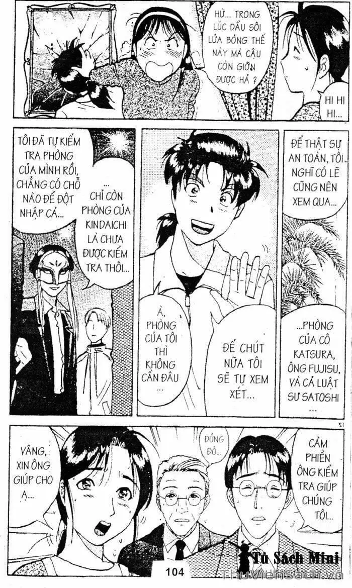 Truyện Tranh Thám Tử Kindaichi trang 4