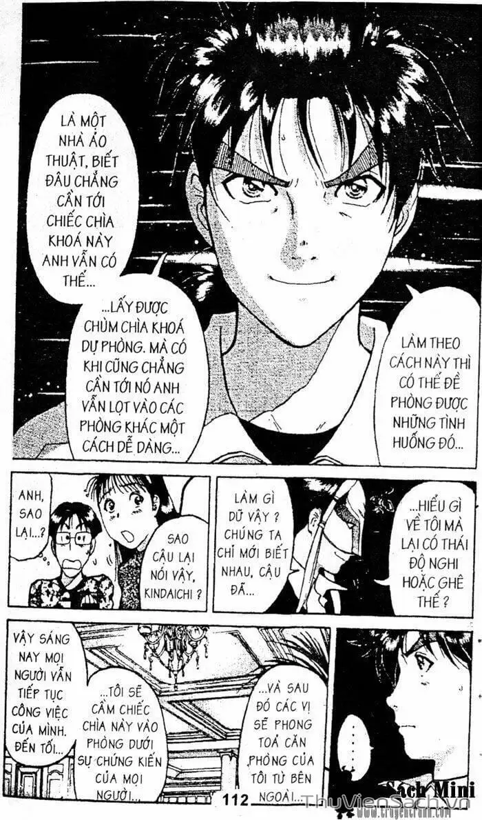 Truyện Tranh Thám Tử Kindaichi trang 4