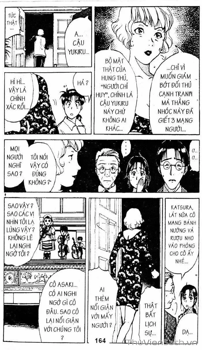 Truyện Tranh Thám Tử Kindaichi trang 4