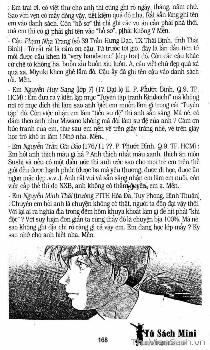 Truyện Tranh Thám Tử Kindaichi trang 4