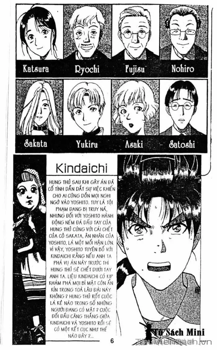 Truyện Tranh Thám Tử Kindaichi trang 4