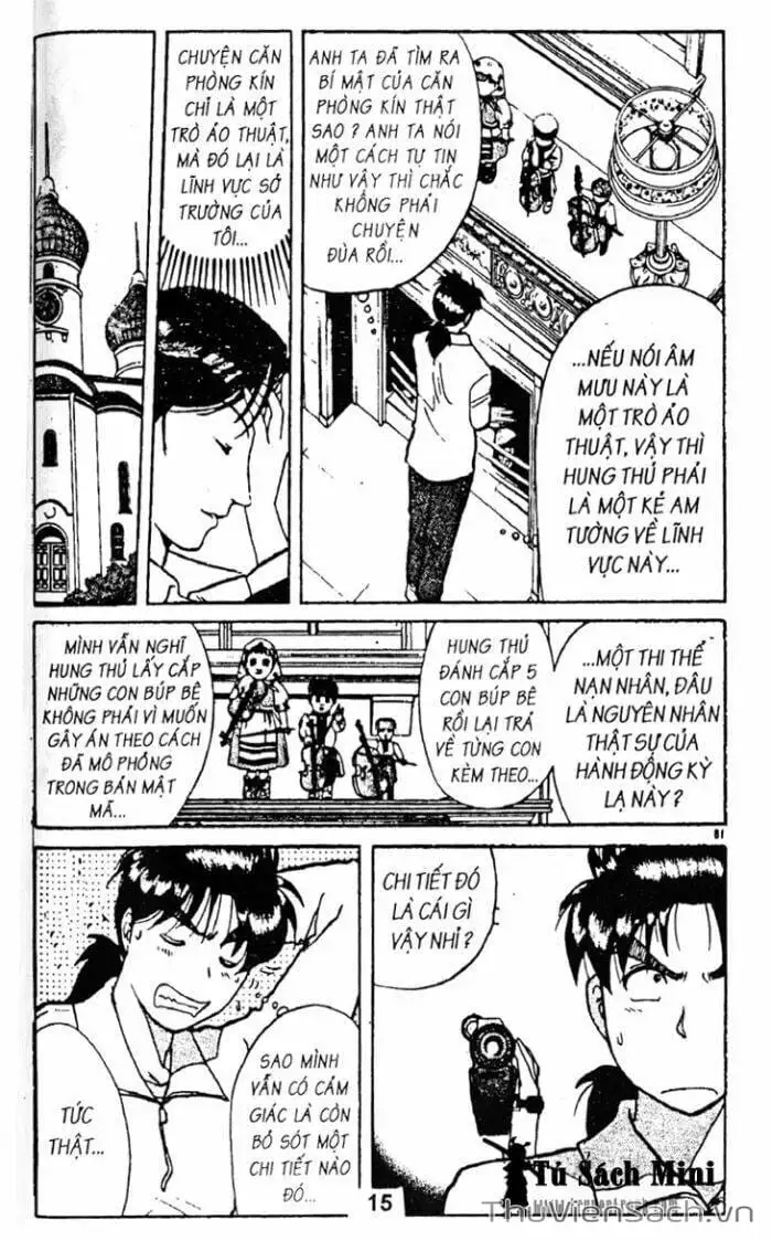 Truyện Tranh Thám Tử Kindaichi trang 4