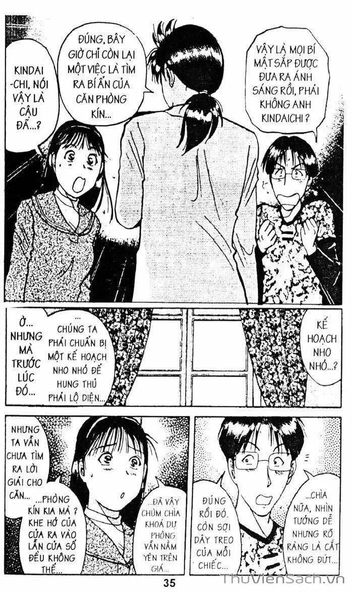 Truyện Tranh Thám Tử Kindaichi trang 4