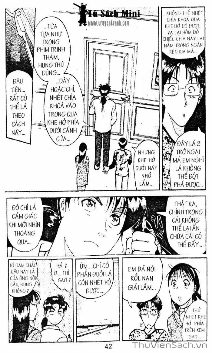 Truyện Tranh Thám Tử Kindaichi trang 4