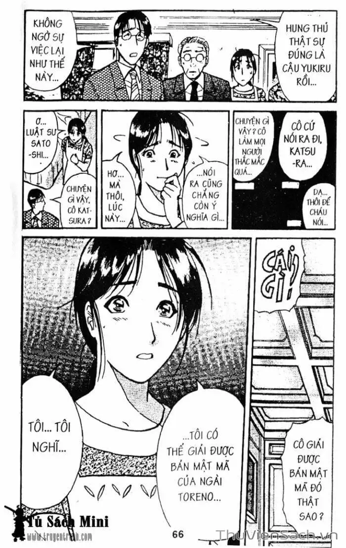 Truyện Tranh Thám Tử Kindaichi trang 4