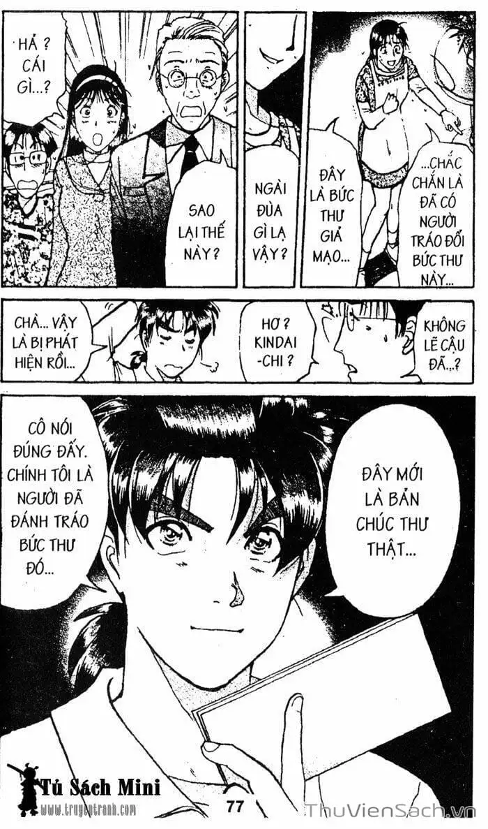 Truyện Tranh Thám Tử Kindaichi trang 4
