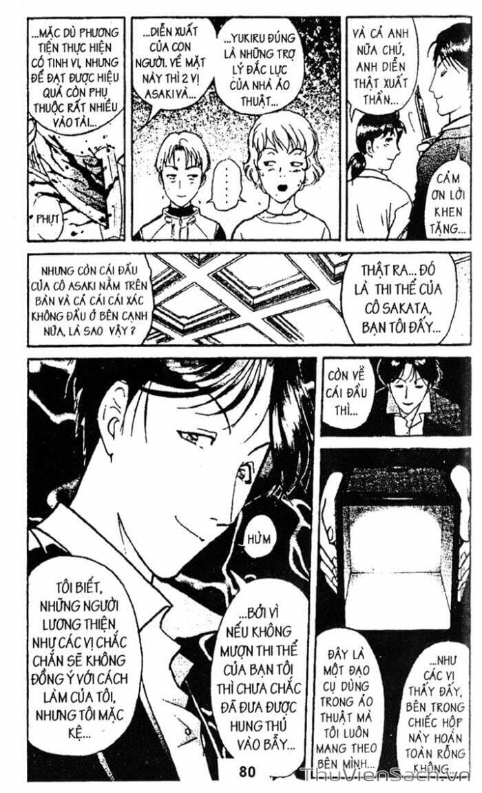 Truyện Tranh Thám Tử Kindaichi trang 4