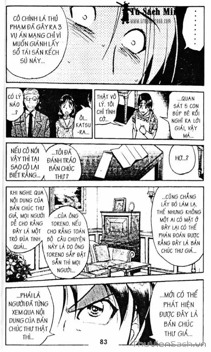 Truyện Tranh Thám Tử Kindaichi trang 4