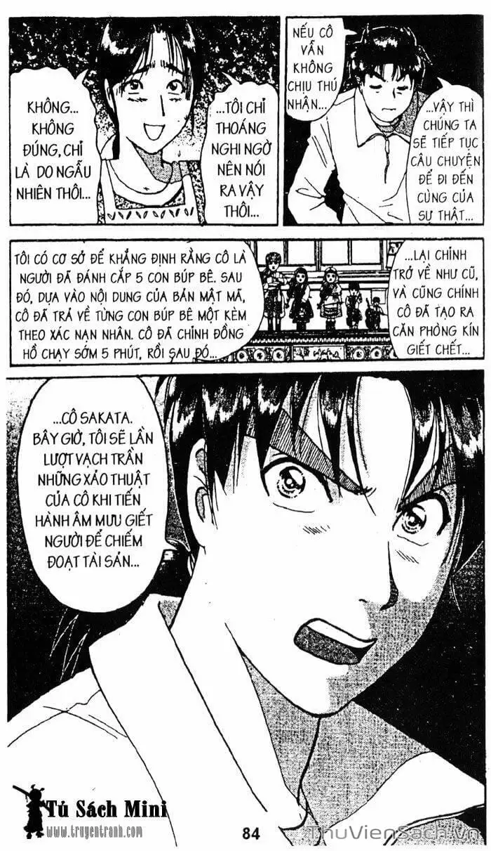 Truyện Tranh Thám Tử Kindaichi trang 4