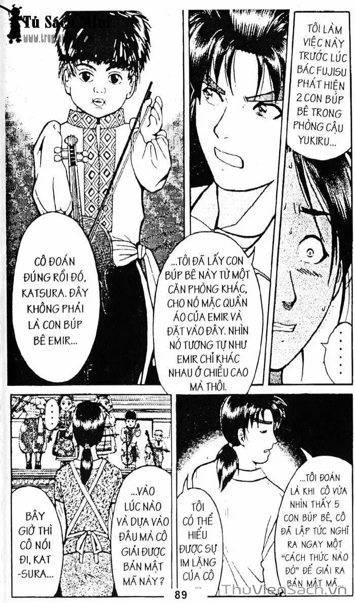 Truyện Tranh Thám Tử Kindaichi trang 4