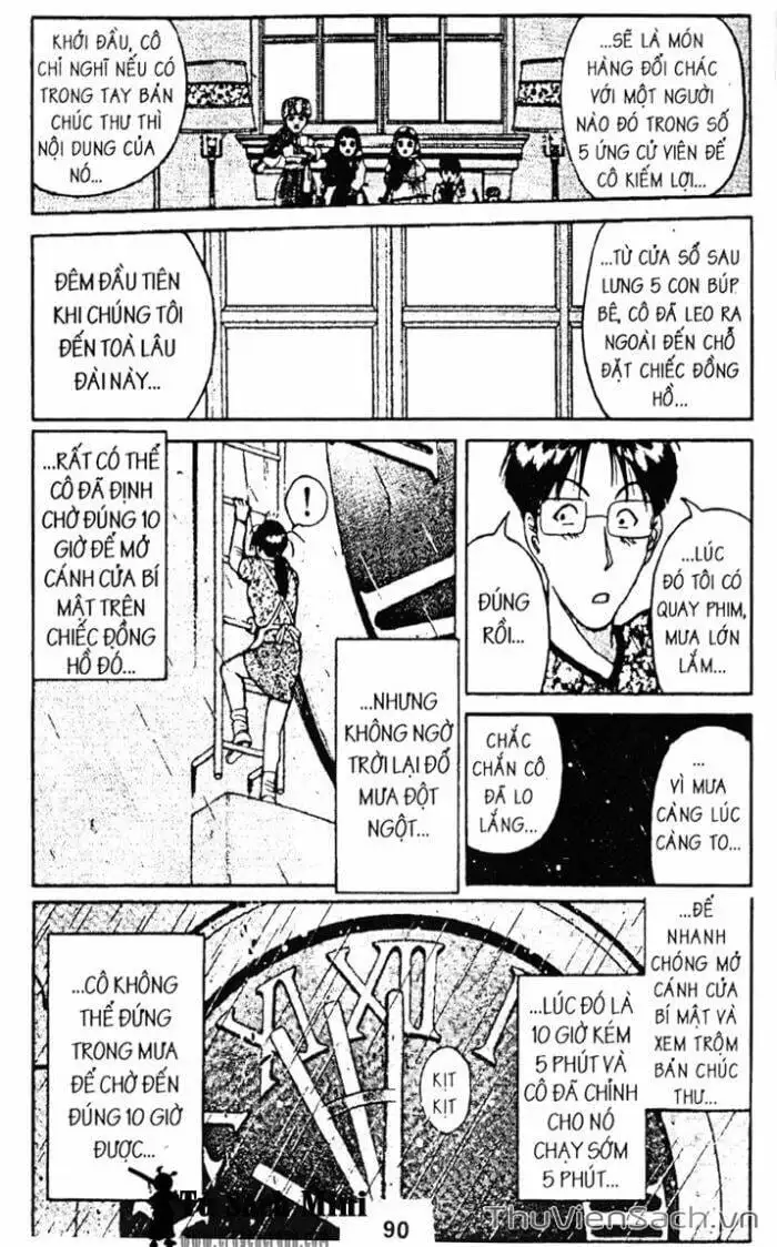 Truyện Tranh Thám Tử Kindaichi trang 4
