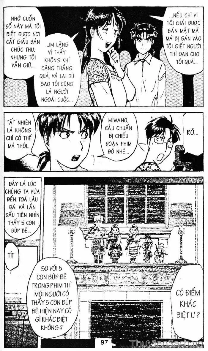 Truyện Tranh Thám Tử Kindaichi trang 4