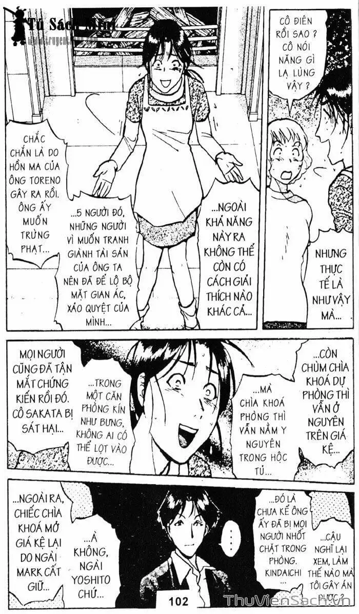 Truyện Tranh Thám Tử Kindaichi trang 4