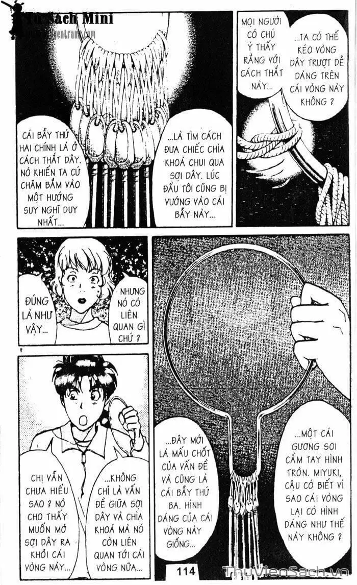 Truyện Tranh Thám Tử Kindaichi trang 4