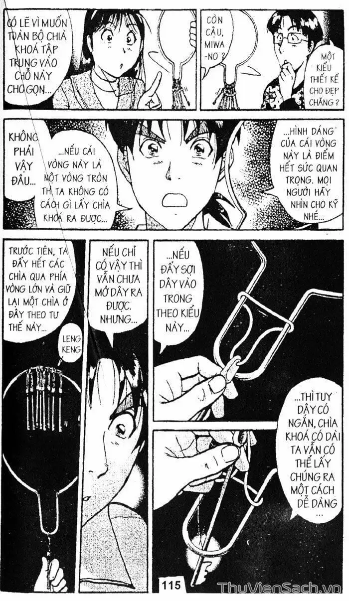 Truyện Tranh Thám Tử Kindaichi trang 4