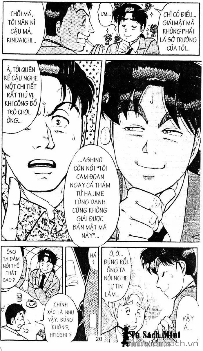 Truyện Tranh Thám Tử Kindaichi trang 4